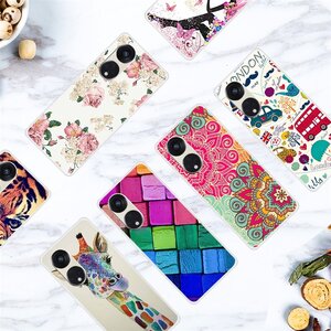 Case OPPO Reno8 T 5G # Pre - Order * เคสผ้ากันกระแทกพื้นผิว TPU เคสโทรศัพท์ป้องกันปกหลัง *