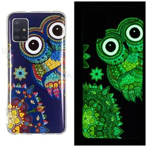 Case Samsung Galaxy A71 5G / Pre-order * ﻿Noctilucent ลวดลาย IMD TPU เคส เอฟเฟกต์แสงส่องสว่างพิเศษตัวเรือนจะเรืองแสงในที่มืด *