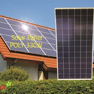 แผงโซล่าเซลล์โพลี 330W