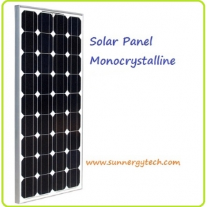 แผงโซล่าเซลล์ ชนิด Mono-Crystalline ขนาด 120W (มอก.)