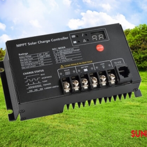 ตัวควบคุมการชาร์จแบตเตอรี่ แบบ MPPT ขนาด 10A 12/24V (Max Volt Input: 150V) SR-MT2410