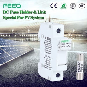 Fuse DC ขนาด 15A 1000V with Box (FEO)