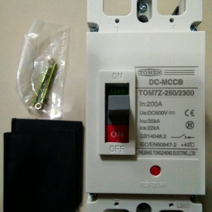 Breaker แบบ MCCB DC 200A 600V (TMZ)