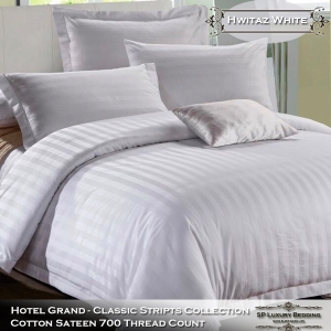 Hotel Grand - Hwitaz White (Stripe)
