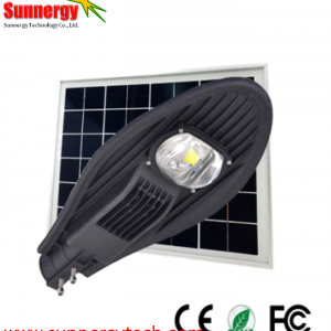 โคมไฟ Solar Street Light ขนาด 20W พร้อมแผงโซล่าเซลล์ 30W