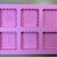 แม่พิมพ์ รูปสี่เหลี่ยมคละลาย 6 ช่อง 50-60g