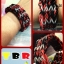 100% Silicone Tie Die แดง/ดำ 600 เส้น ( TBR)
