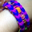 100% ซิลิโคน Loom Band สีน้ำเงินสด 600 เส้น ( # 13 )