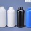ขวดพลาสติก สีขาวแป้ง HDPE ขวดกลม น้ำยาฆ่าแมลง ขวดสารเคมี ขวดแอลกอฮอล์ เลือกขนาด 006044