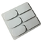 แม่พิมซิลิโคนเจาะรู วงรีสี่เหลี่ยม 35-40g 005958