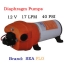 โซล่าปั๊ม ชนิดไดอะแฟรม (Diaphragm) ขนาด 17LPM 12VDC 6A 40PSI