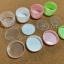 กระปุกครีม กระปุกครีมพลาสติก 100กรัม (10ชิ้น/ชิ้นละ10บาท)