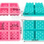 แม่พิมพ์ซิลิโคน สี่เหลี่ยม ปุ่มนวด 110g 4ช่อง 007013