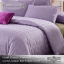 ผ้าปูที่นอน ทอพิเศษ 5 ฟุต ไม่รัดมุม 90*110 นิ้ว สีม่วง