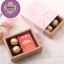 กล่องกระดาษ bookสีฟ้า พร้อมโบว์ 10.3*13*4 cm 10 ชิ้น