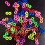 S Clips for Loomband คละสี 40 ตัว