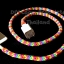 หนังยางถัก Loom band Glow in the Dark คละสี 100% Silicone ( GM )