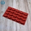 แม่พิมพ์ซิลิโคนวงรีขอบนูน 20 ช่อง ขนาด 3.2*4.8*2 cm 20 g. 003805