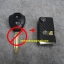กรอบกุญแจรีโมทพับ Keyshell สำหรับ TOYOTA 2 ปุ่ม ลายเคฟล่า