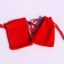 ถุงกำมะหยี่ สีแดง ขนาด 8x10 cm. 50 ชิ้น