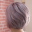 สีผมม่วงพาสเทล
