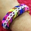 ยางถัก 100% ซิลิโคน Tie Die 3 Colors Loom Bands 600 เส้น ( T3C)