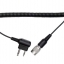 2-WAY RADIO CABLE FOR MIDLAND TWIN-PIN CONNECTOR
