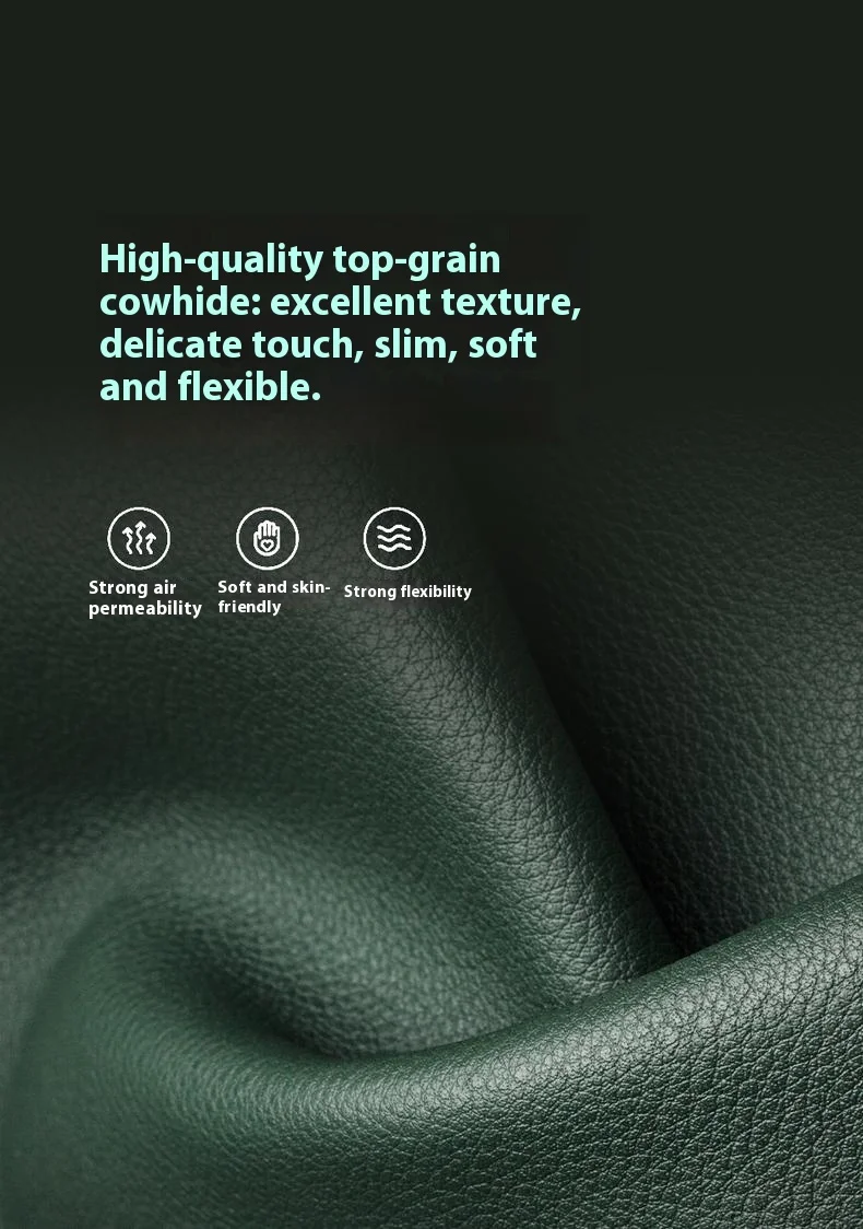 Case iPhone 17 Pro Max # Pre-order * QIALINO เคสหนังแบบถอดได้เข้ากันได้กับ MagSafe เคสโทรศัพท์หนังวัวแท้ *