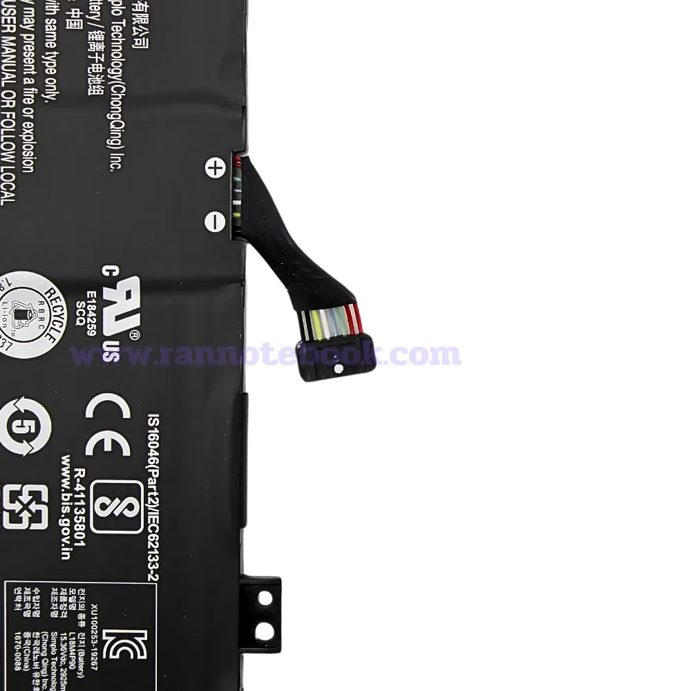 Battery 45w Lenovo L13 Gen 2 ThinkPad L18M4P90 รับประกันสินค้า ส่งฟรี