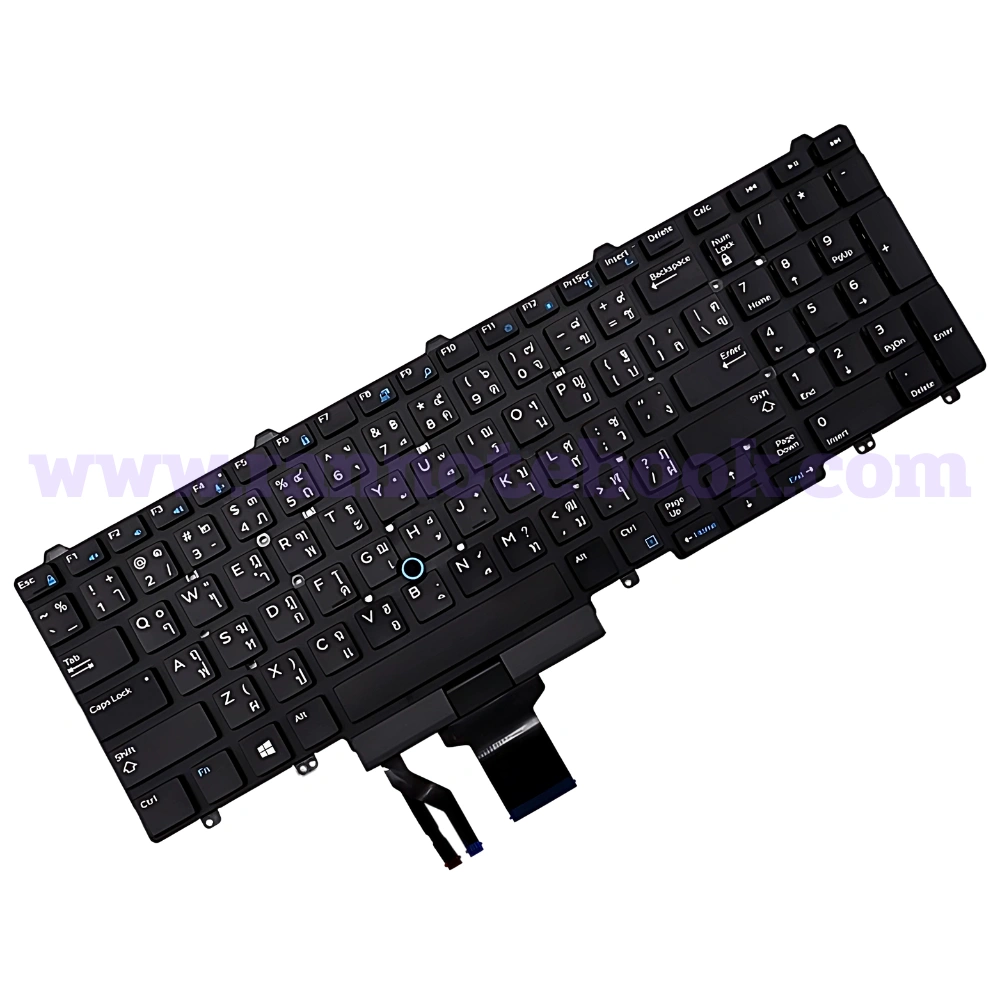 คีย์บอร์ด โน๊ตบุ๊ค Dell Precision 7720 แท้ศูนย์ประกัน Dell
