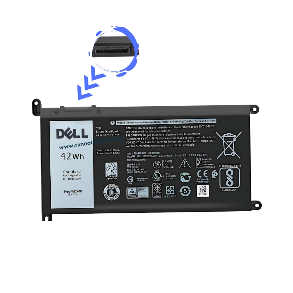 แบตเตอรี่ Dell Vostro 15 5568 แท้ ประกันศูนย์ Dell Thailand