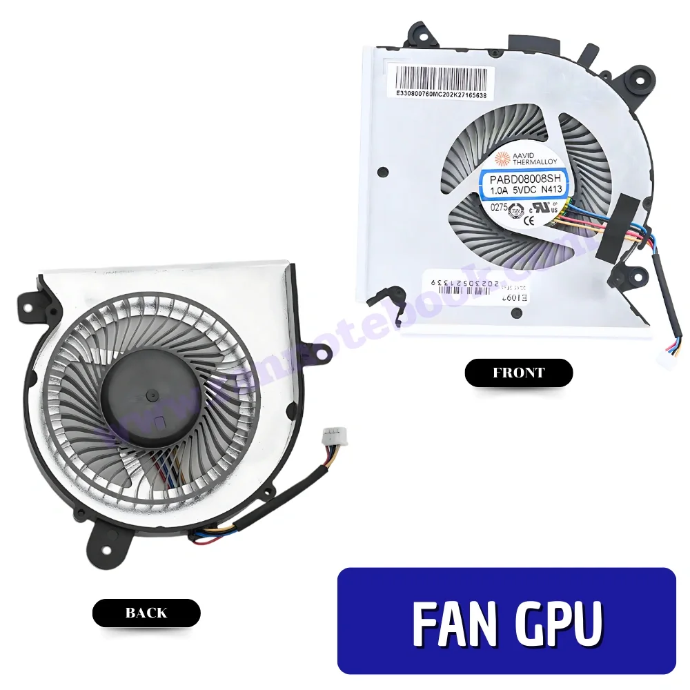 พัดลมโน๊ตบุ๊ค MSI GF65 THIN 10UE MS-16W รับประกันสินค้า ส่งฟรี ตรงสเปค