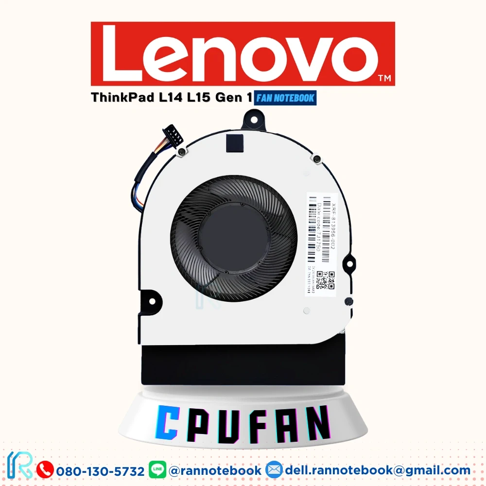 พัดลม Notebook Lenovo L14 L15 Gen 1 ThinkPad