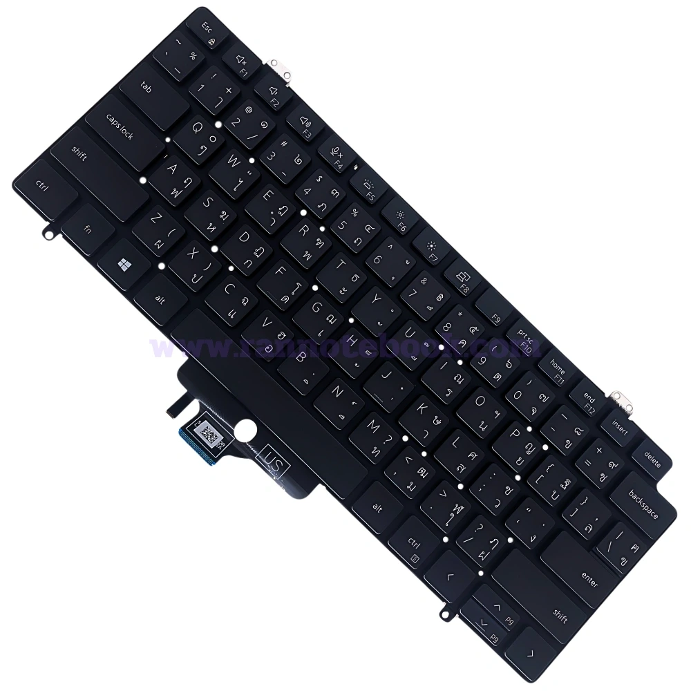 คีย์บอร์ด โน๊ตบุ๊ค Dell Latitude 7410 แท้ประกันศูนย์ Dell