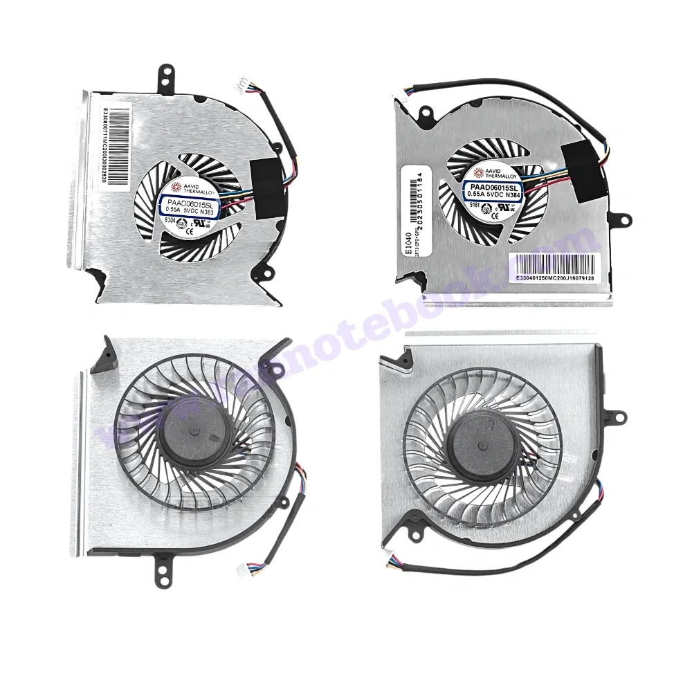 พัดลม CPU โน๊ตบุ๊ค MSI GP73 GL73 GL63 รับประกันสินค้า ตรงสเปค ตรงรุ่น ส่งฟรี