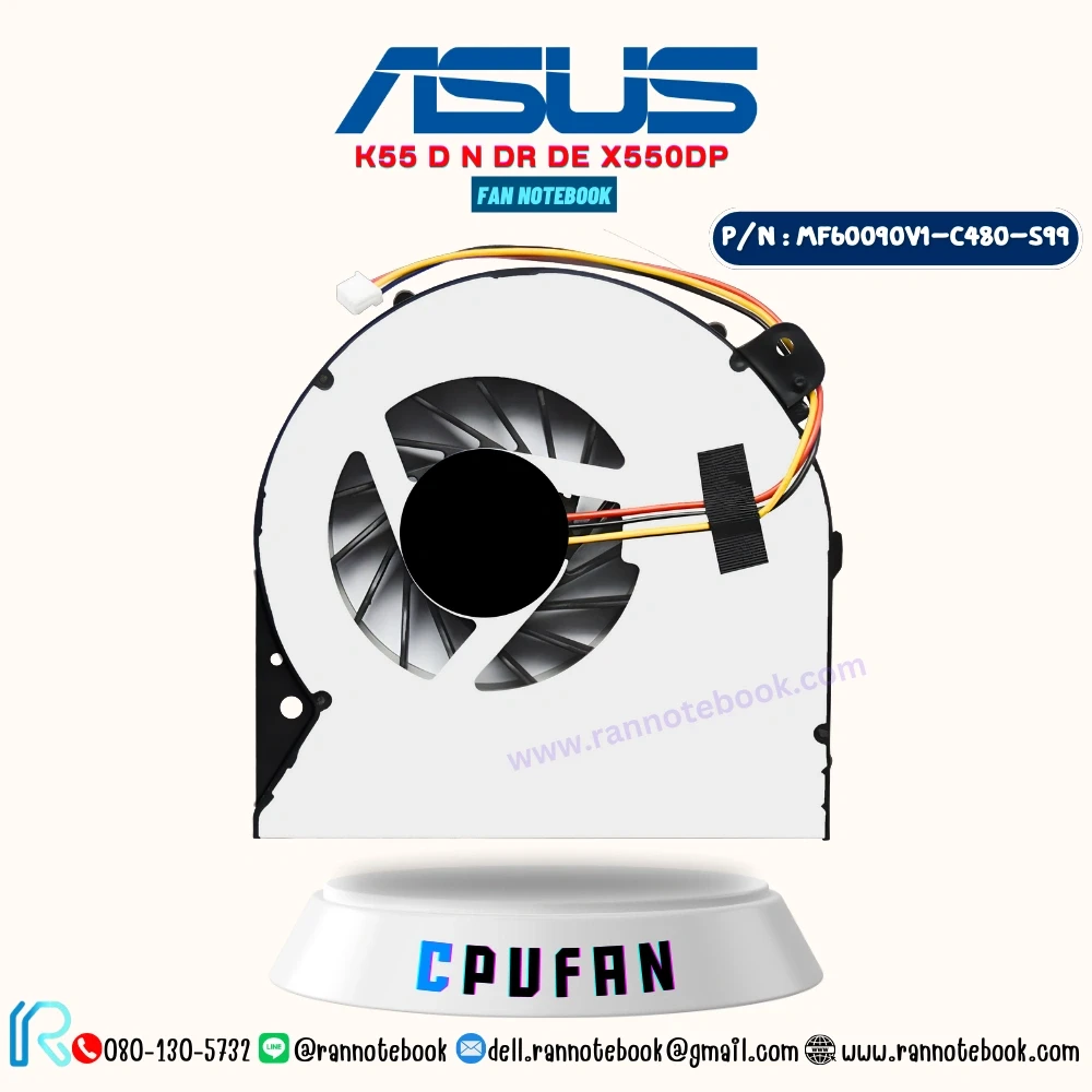 Fan Notebook Asus K55 K55D K55N K55DR K55DE X550DP X55DP