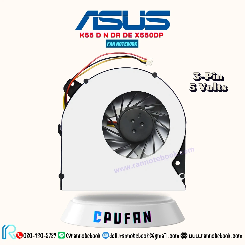 Fan Notebook Asus K55 K55D K55N K55DR K55DE X550DP X55DP