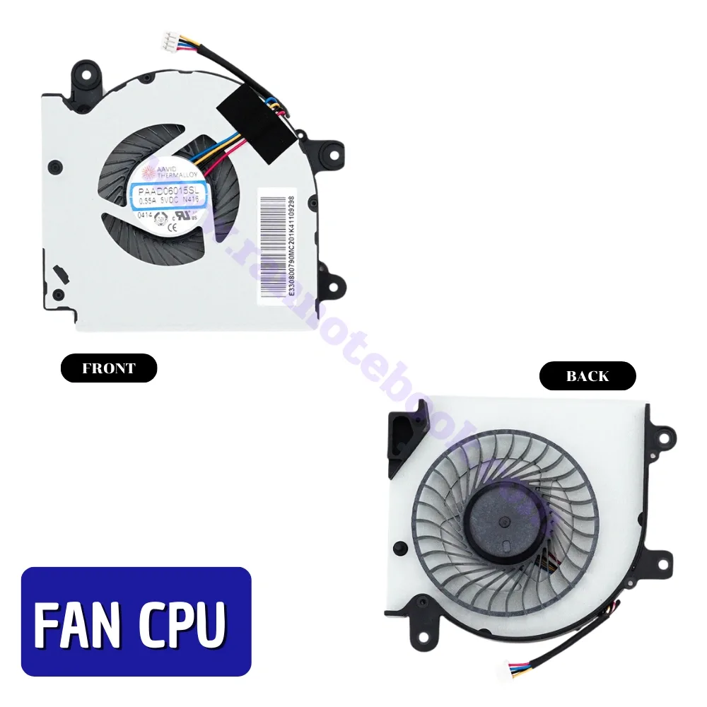 พัดลมโน๊ตบุ๊ค MSI GF75 Thin 10SC รับประกันสินค้า ส่งฟรี ส่งไว