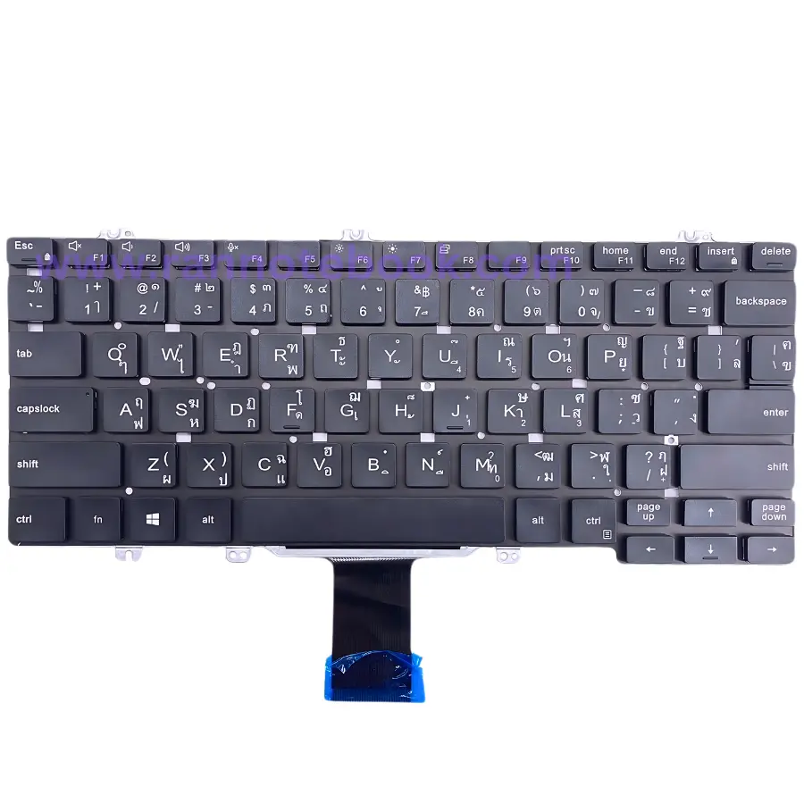 คีย์บอร์ด โน๊ตบุ๊ค Dell Latitude 5300 แท้ ประกันศูนย์ Dell