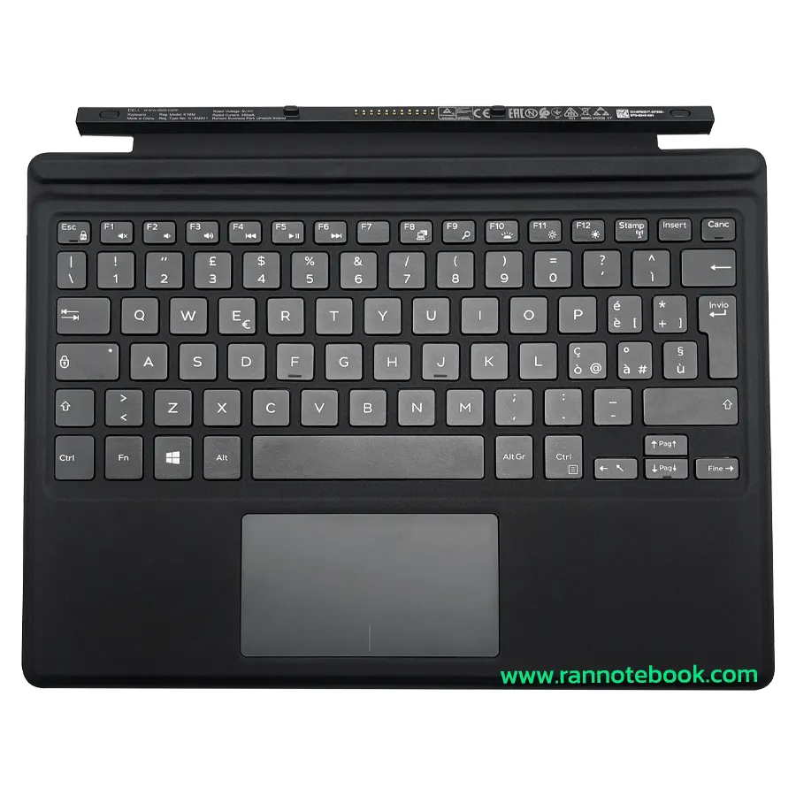 บอดี้โน็ตบุ๊ค แป้นพิมพ์ ทัชแพด Dell Latitude 5285 5290 2in1 แท้ประกันศูนย์ Dell