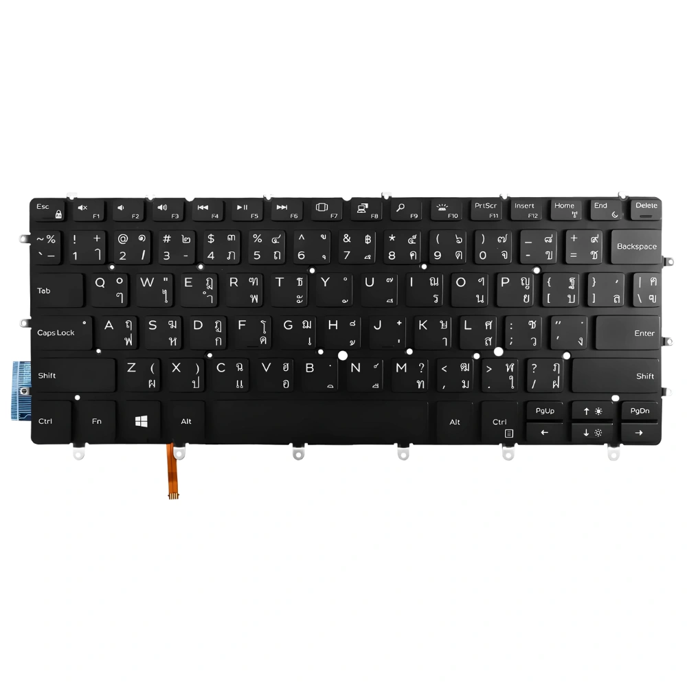 Keyboard Notebook Dell XPS 13 7390 TH ENG แท้ศูนย์ประกัน Dell