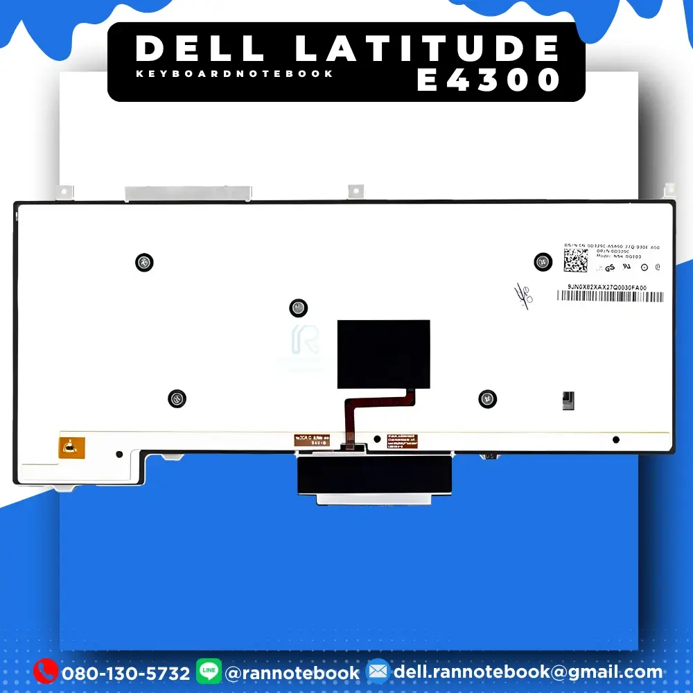 Keyboard Dell Latitude E4300 ของแท้ประกันศูนย์ Dell