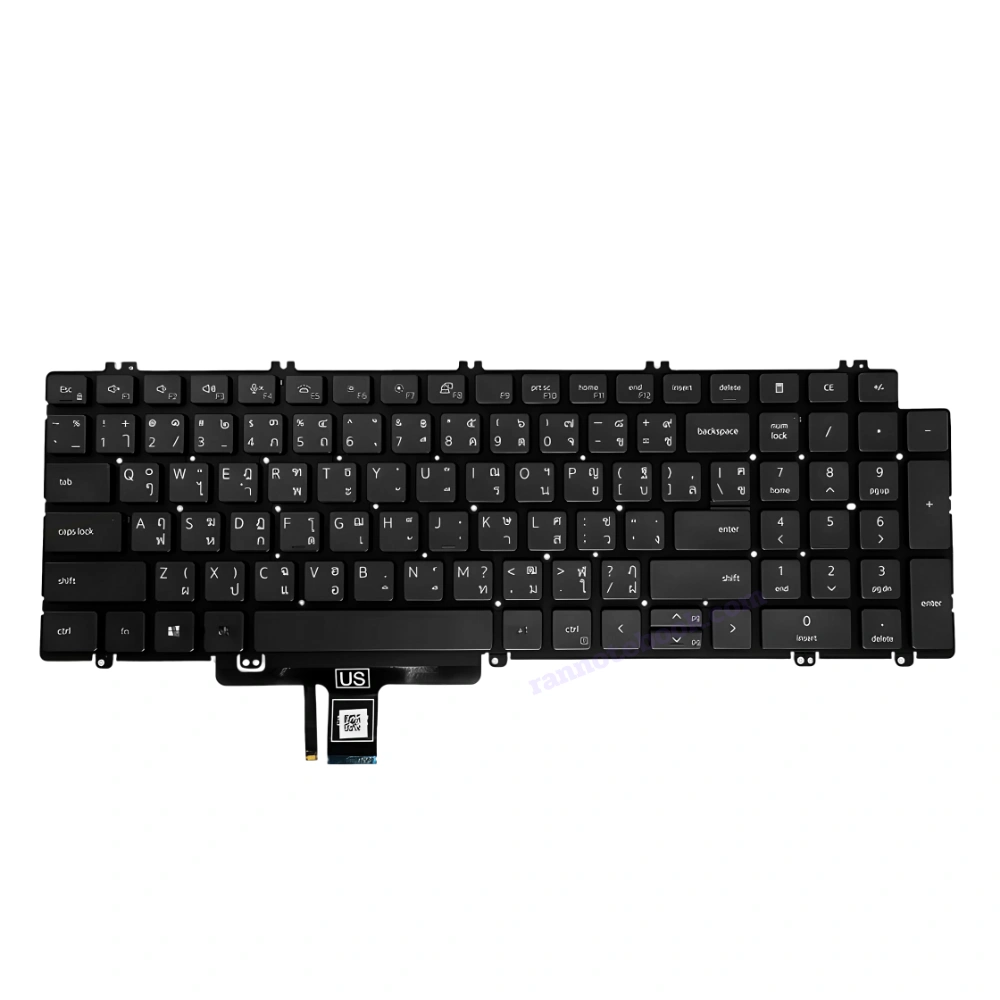 คีย์บอร์ด โน๊ตบุ๊ค Dell Precision 3571 แท้ประกันศูนย์ Dell