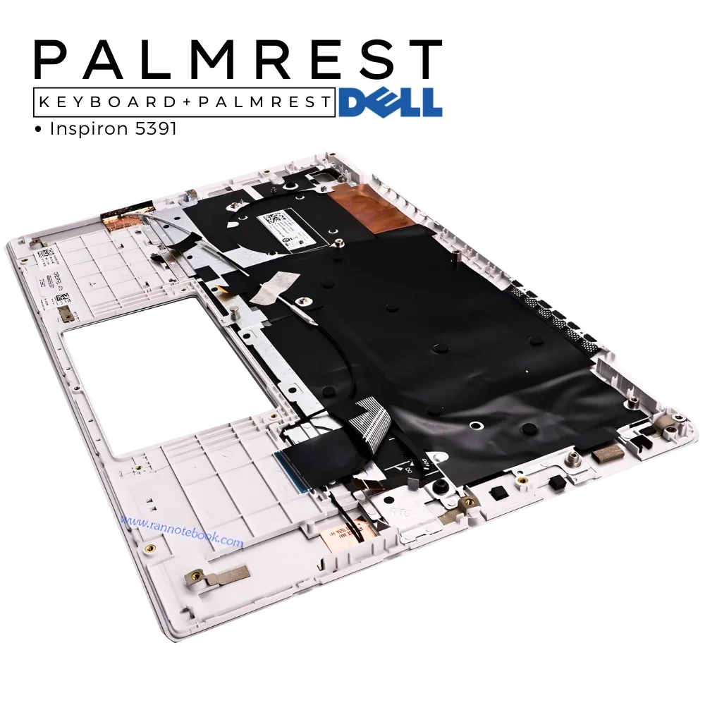 บอดี้โน๊ตุบ๊ค Palmrest Keyboard Dell Inspiron 5391 ของแท้ ประกันศูนย์ Dell Thailand